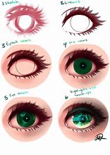 Image result for Anime Eye Practice