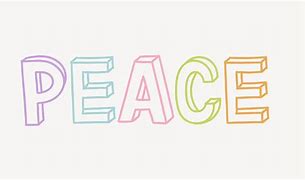 Image result for Printable Word Peace