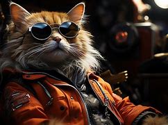 Image result for Cat Doing Cool Stuff