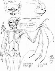 Image result for Anthro Bat Art