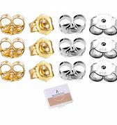 Image result for Stud Earring Backs