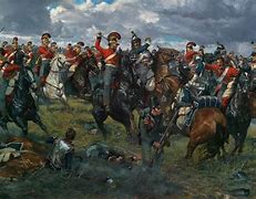 Image result for Painting of Ney at Waterloo