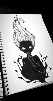 Image result for Creepy Dark Art Drawings