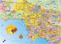 Image result for Map of Los Angeles Neighborhoods