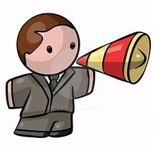 Image result for Cartoon Megaphone Clip Art