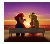 Image result for Mario and Peach Love