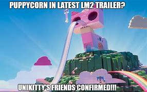 Image result for LEGO Movie 2 Unikitty Her Meme