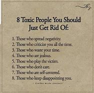 Image result for When a Toxic Person Quote