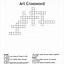 Image result for Printable Art Crossword Puzzles