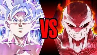 Image result for Mastered UI Goku vs Jiren