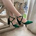 Image result for Forest Green Heels for Women