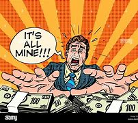 Image result for Mega-Corporation Greed Cartoon