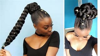 Image result for Long Side Ponytail