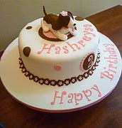 Image result for Simple Dog Cake Design