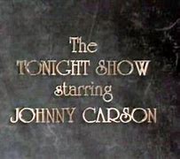 Image result for Johnny Carson Tonight Show Logo