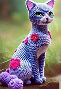 Image result for Crocheted Cats