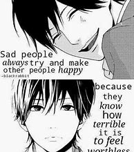 Image result for Sad Broken Anime Quotes