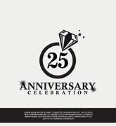 Image result for 25 Wedding Anniversary Logo