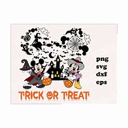 Image result for Mickey Mouse Halloween Silhouette