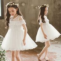 Image result for Ivory Lace Dress for Kids