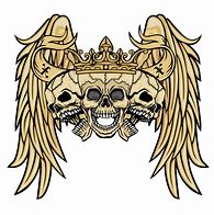 Image result for Crazy Skull Vector