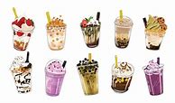 Image result for Milk Tea Border Design