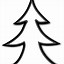 Image result for Rounded Christmas Tree Outline