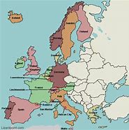 Image result for Detailed Map Western Europe