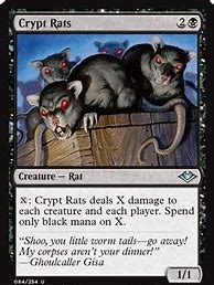 Image result for MTG Rat Cards