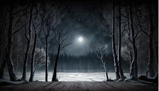 Image result for Dark Forest Night