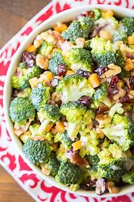 Image result for Bacon Cheddar Broccoli Salad