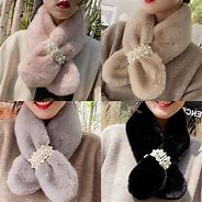 Image result for Fake Fur Scarf