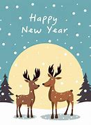 Image result for Happy New Year Deer