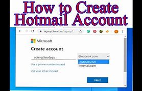 Image result for New Email-Address Hotmail