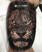 Image result for Fighting Lion Tattoo