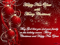 Image result for Merry Christ and Happy New Year