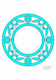 Image result for Stained Glass Frame Pattern