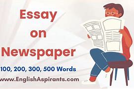 Image result for Essay On Newspaper