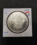 Image result for 1878 Morgan Dollar Blurred CC