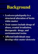 Image result for Toxic Leukoencephalopathy