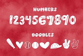 Image result for Baseball Bat Font