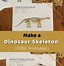 Image result for Dinosaur Skeleton Printable