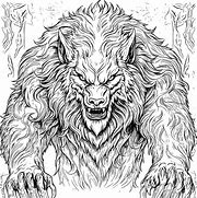 Image result for Wolf Teeth Drawing Feral