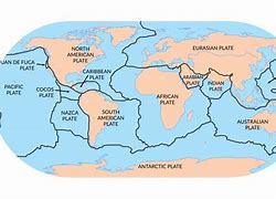 Image result for 7 Largest Tectonic Plates