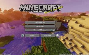 Image result for Minecraft Start Screen