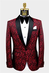 Image result for Red Tuxedo Jacket