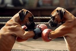 Image result for Boxer Dog Boxing