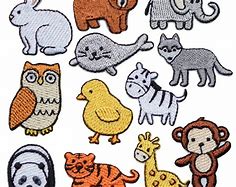 Image result for Cute Animal PVC Patch