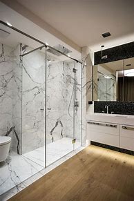 Image result for Marble Tile Shower Walls