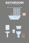 Image result for Bathroom Decor SVG